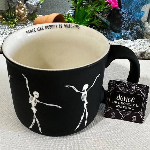 Eccolo Dining Eccolo Dance Like Nobody Is Watching Coffee Mug Black